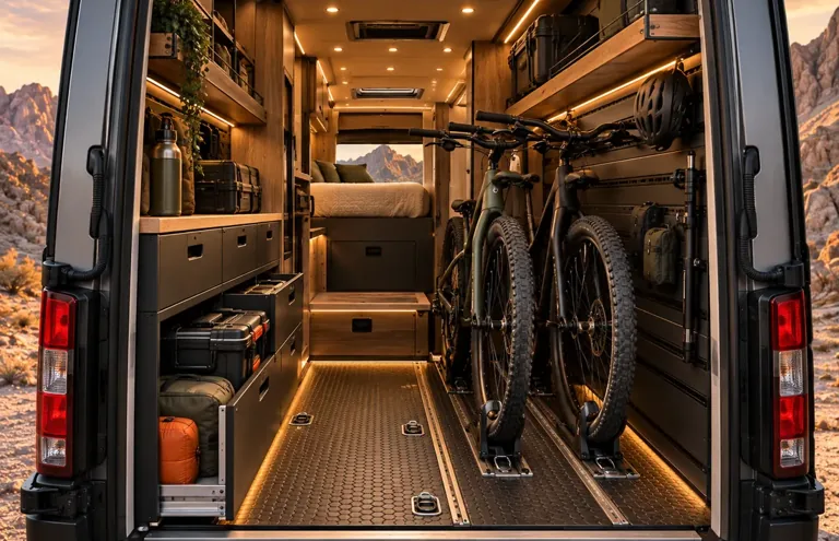 Ford Transit camper conversion platform